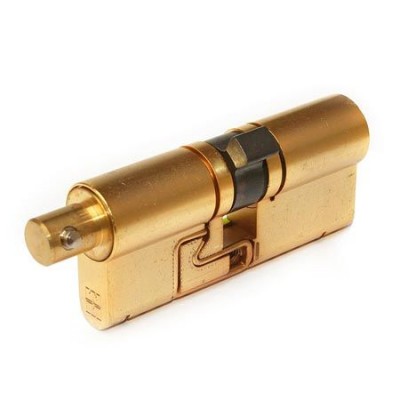 Цилиндровый механизм Mottura C31F - 363601 TC5 под верт. латунь